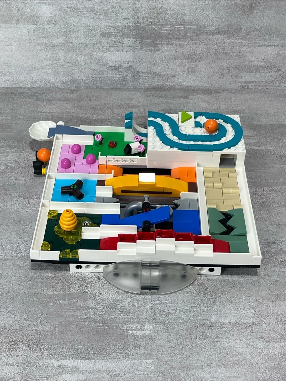Lego pieces construction sections